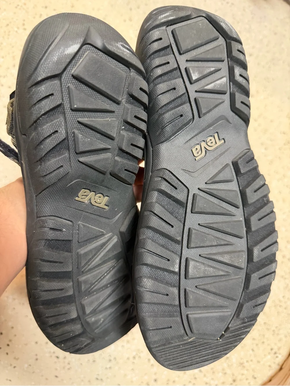 Teva Men's Hurricane Xlt2 Chara Dark Olive and Black Strapped Sandals
